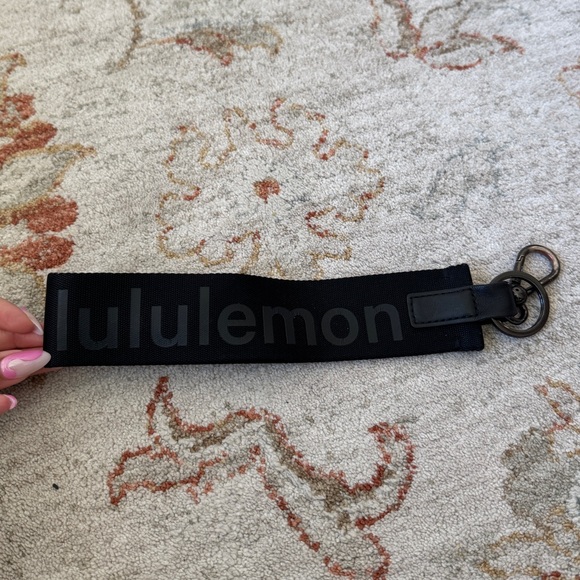 lululemon athletica Accessories - Lululemon Never Lost Keychain in Black